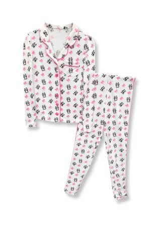 KATIEJ NYC- TWEEN MAIA LOUNGE SET PANDA