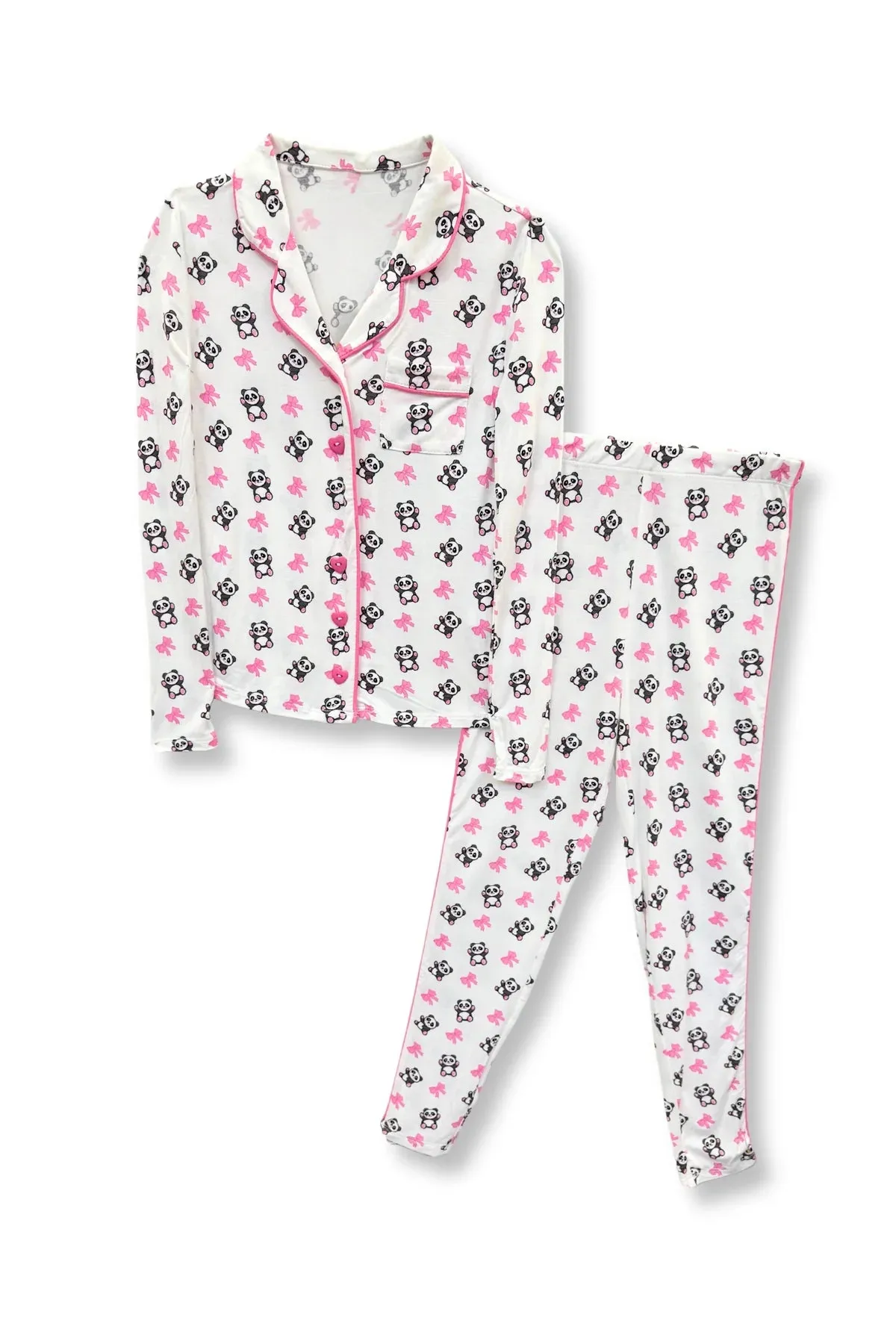 KATIEJ NYC- TWEEN MAIA LOUNGE SET PANDA