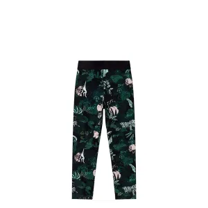 Kenzo Kids Graphic Logo Print Leggings