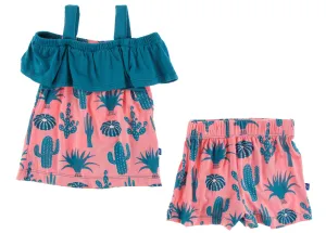 KicKee Pants Strawberry Cactus Cancun Girl Outfit