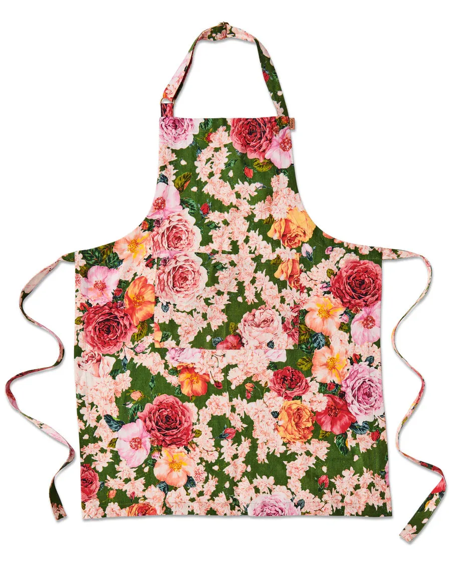 Kip & Co HOME | Rose Garden Linen Apron