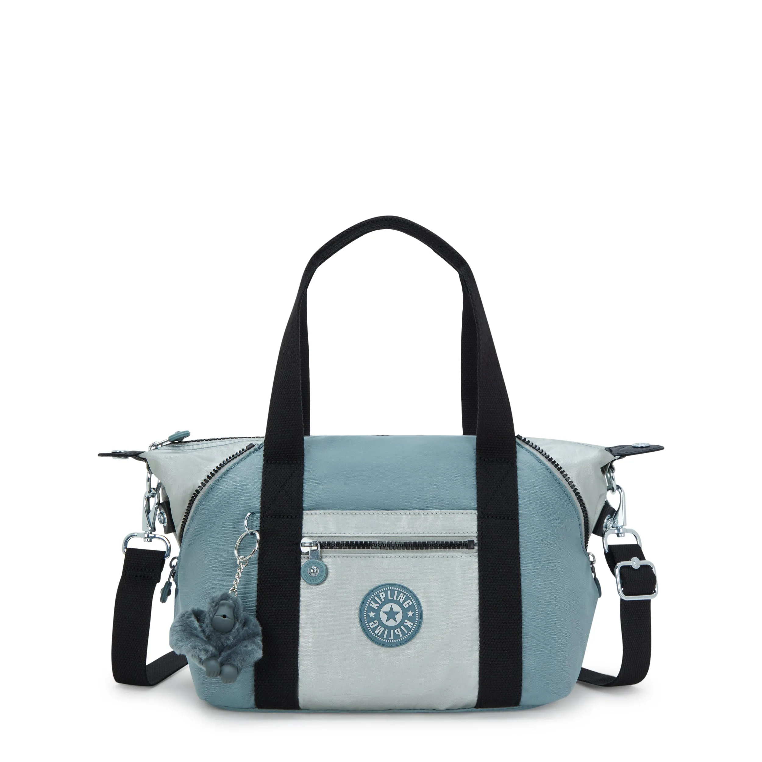 Kipling Art Mini Relaxed Grey Bl Small Handbag 15410-3FM