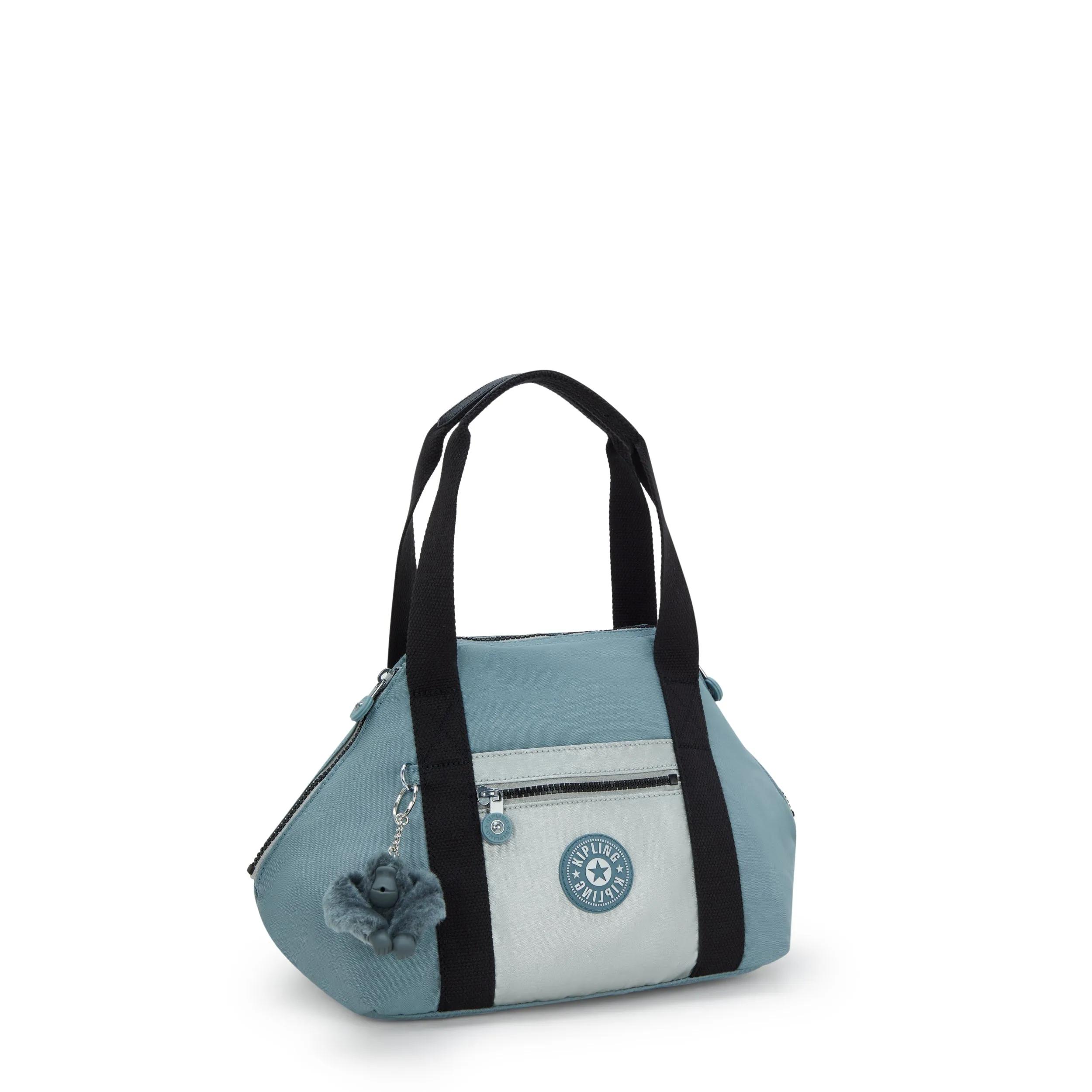 Kipling Art Mini Relaxed Grey Bl Small Handbag 15410-3FM