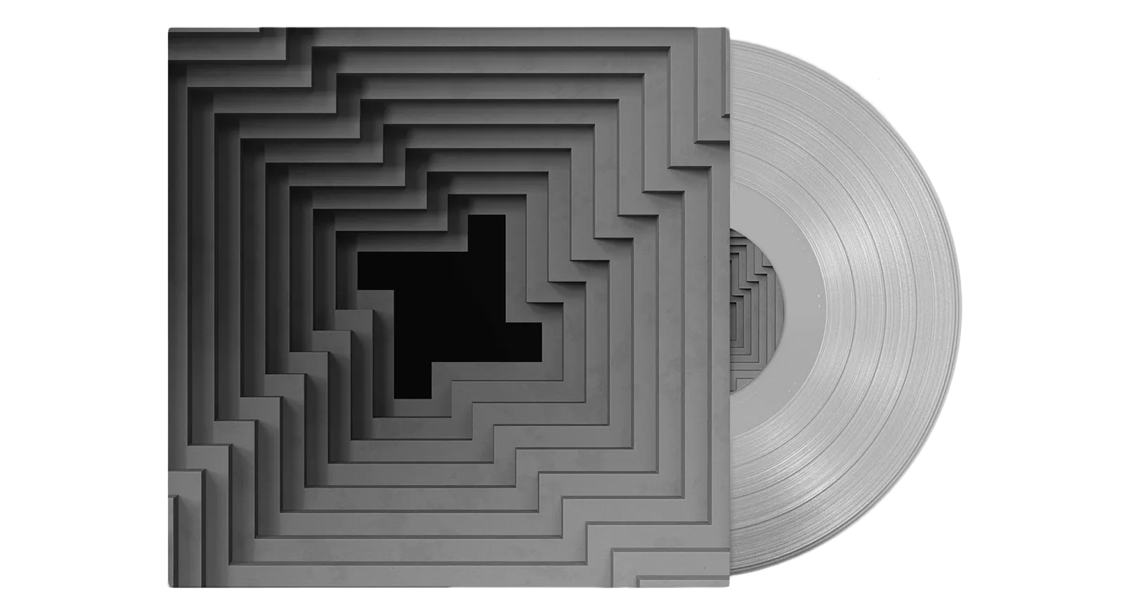 Kode9 & Burial : Infirmary/Unknown Summer (Clear 140g Vinyl 12" w/ Foil Sleeve)