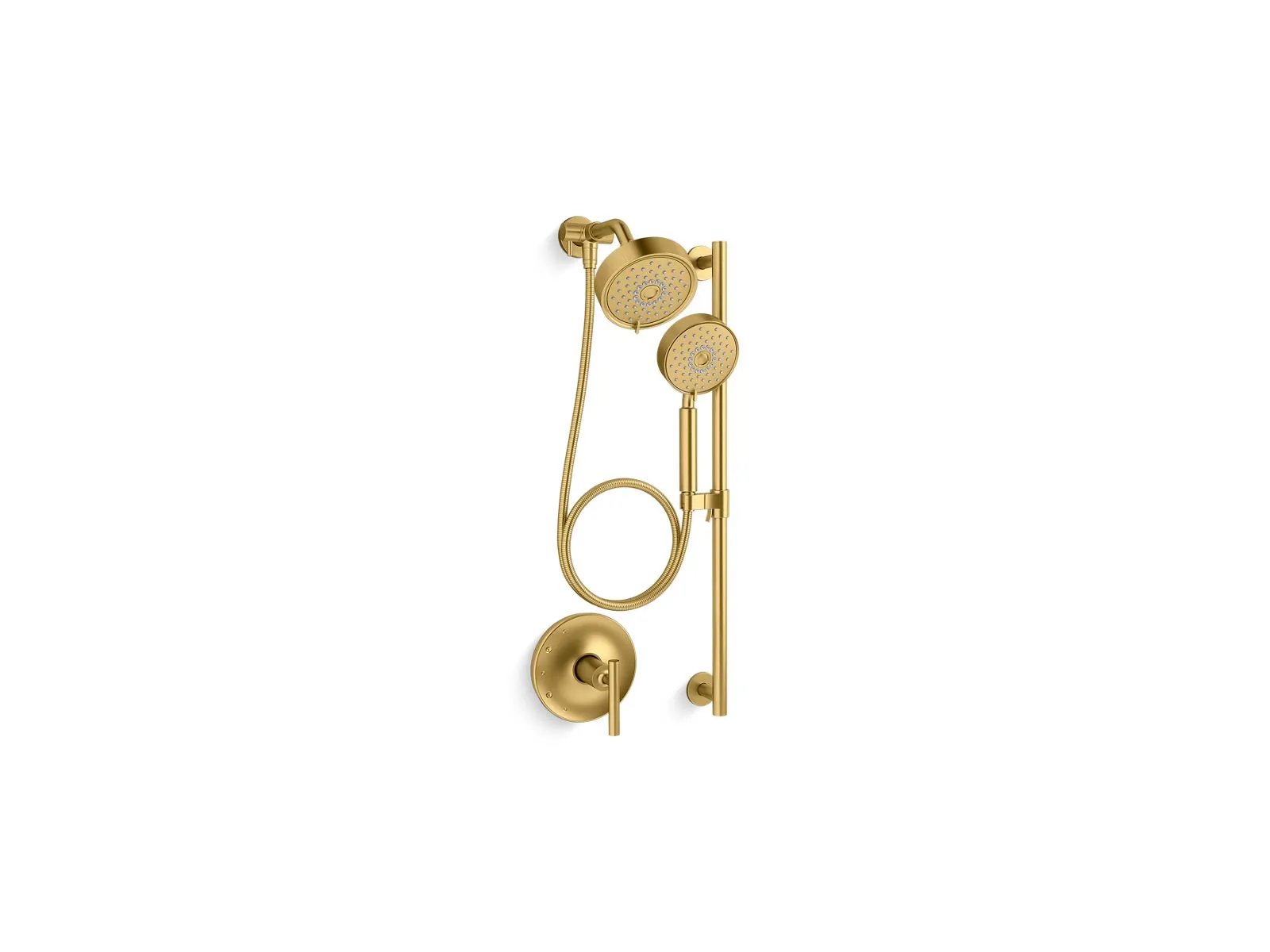 KOHLER K-22181 Purist Showering Kit, 2.5 gpm