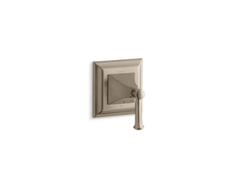 KOHLER K-T10423-4S Memoirs Stately Valve trim with lever handle for volume control valve, requires valve