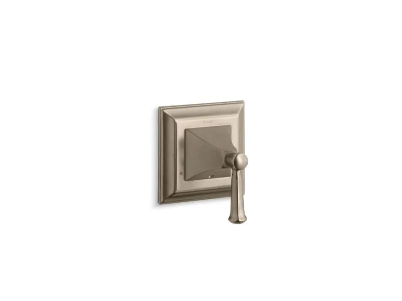 KOHLER K-T10424-4S Memoirs Stately Valve trim with lever handle for transfer valve, requires valve