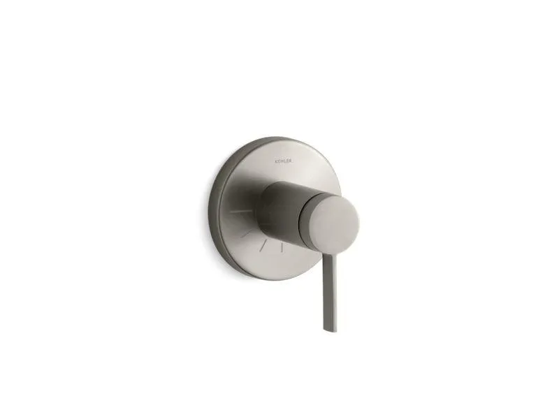 KOHLER K-T10943-4 Stillness Valve trim with lever handle for volume control valve, requires valve