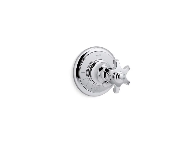 KOHLER K-T72771-3M Artifacts Volume control valve trim with prong handle