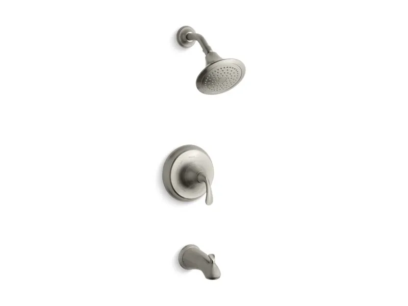 KOHLER K-TS10274-4 Forté Sculpted Rite-Temp bath and shower trim with NPT spout and 2.5 gpm showerhead