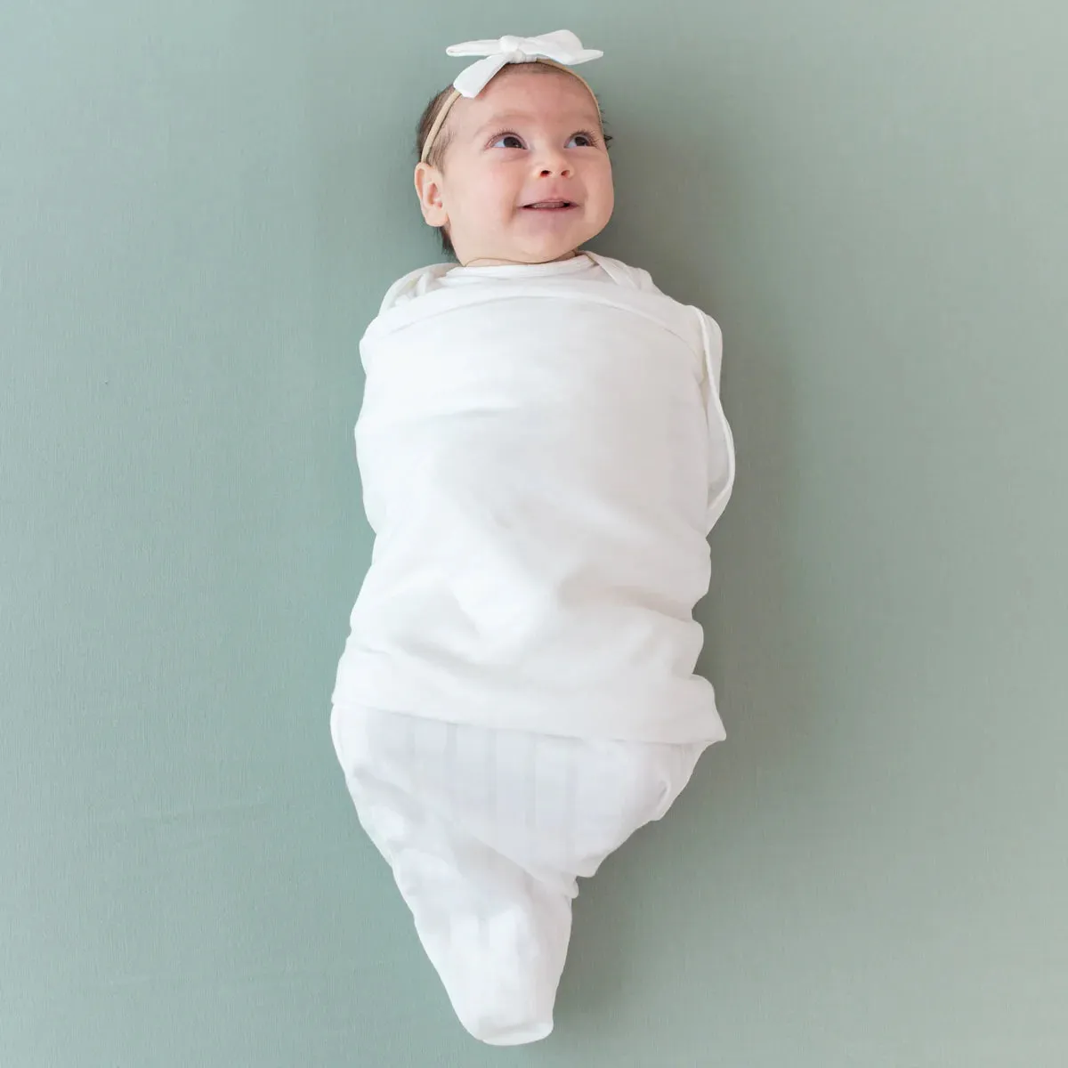 Kyte Baby Bamboo Muslin Swaddle Blanket - Cloud