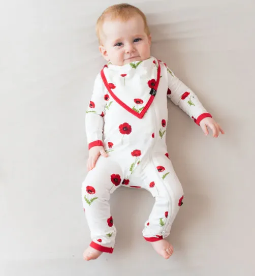 Kyte Baby - Bib - Cloud Poppies