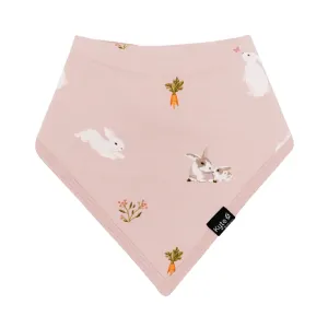 Kyte Baby Bib in Blush Rabbit