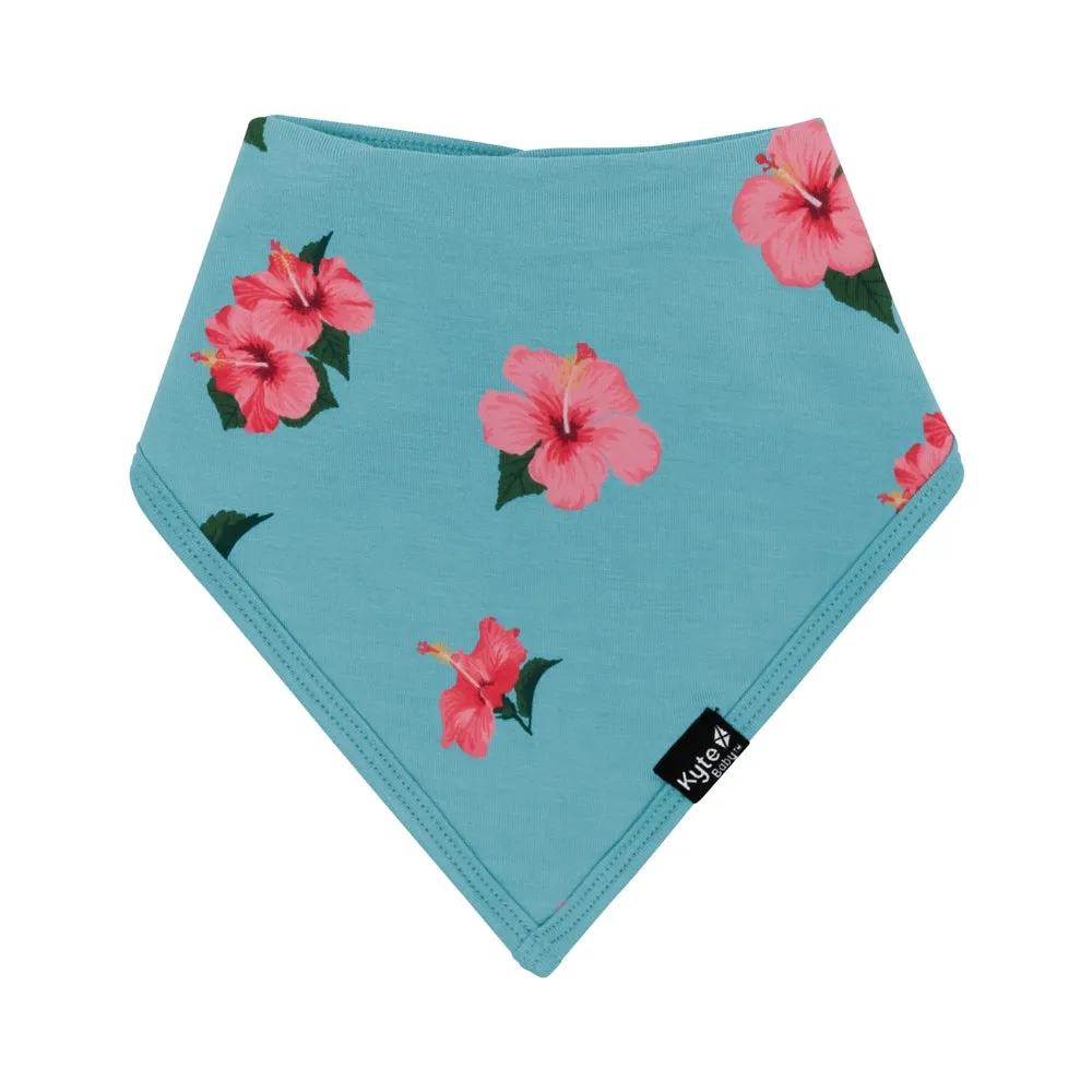 Kyte Baby Bib in Hibiscus