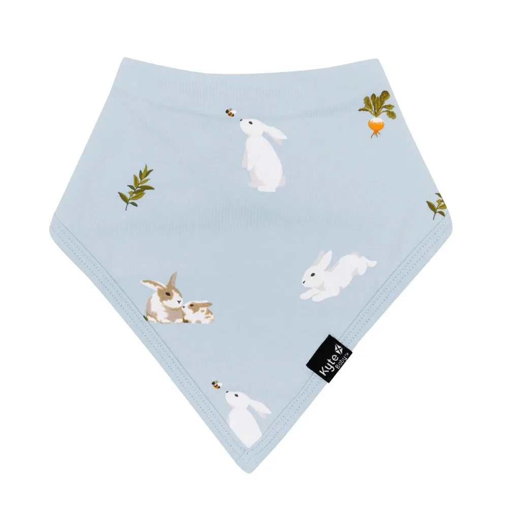 Kyte Baby Bib in Ice Rabbit