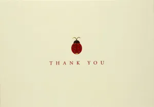 Ladybug Thank You Notes Set of 14