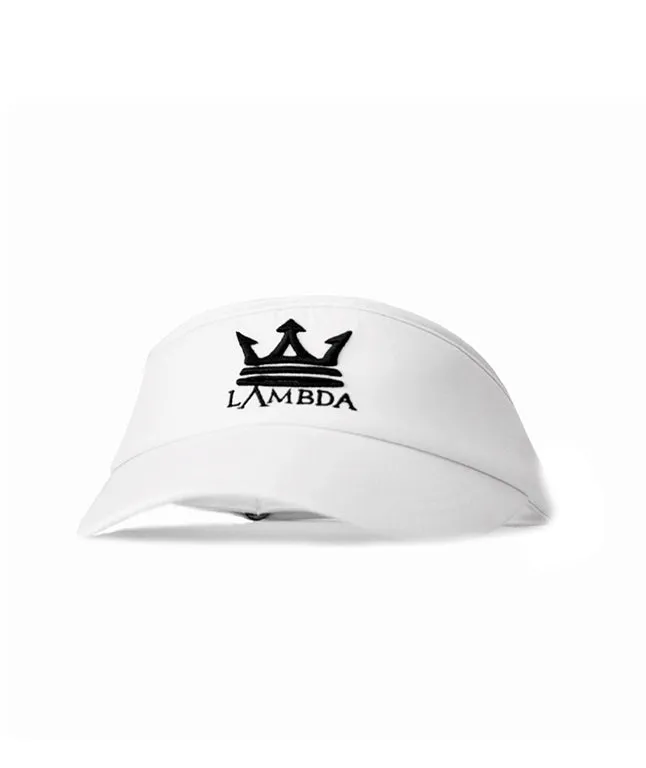 Lambda White Visor