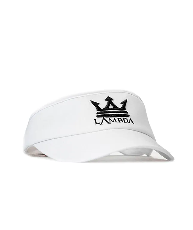 Lambda White Visor