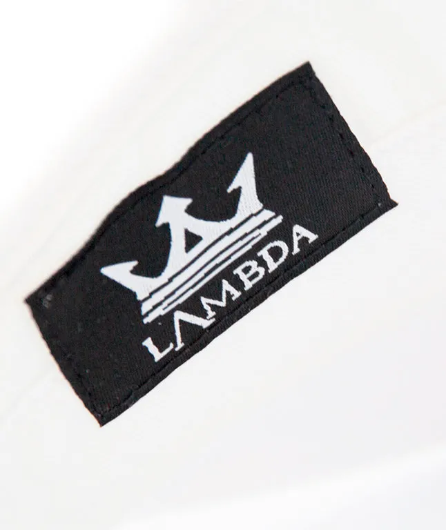 Lambda White Visor