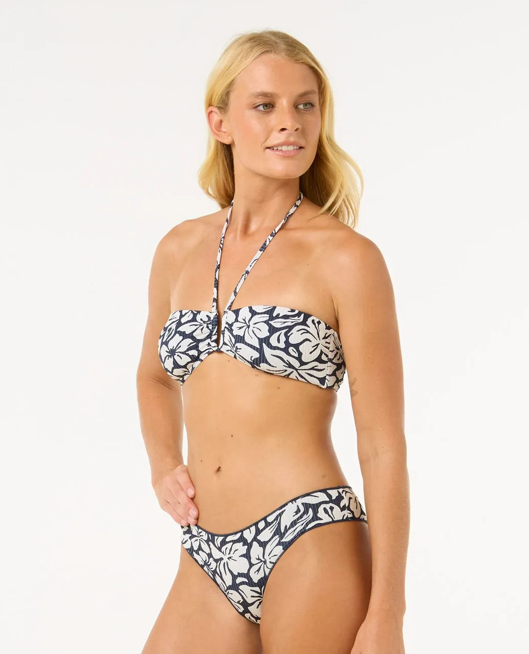 Las Flores Bandeau Bikini Top