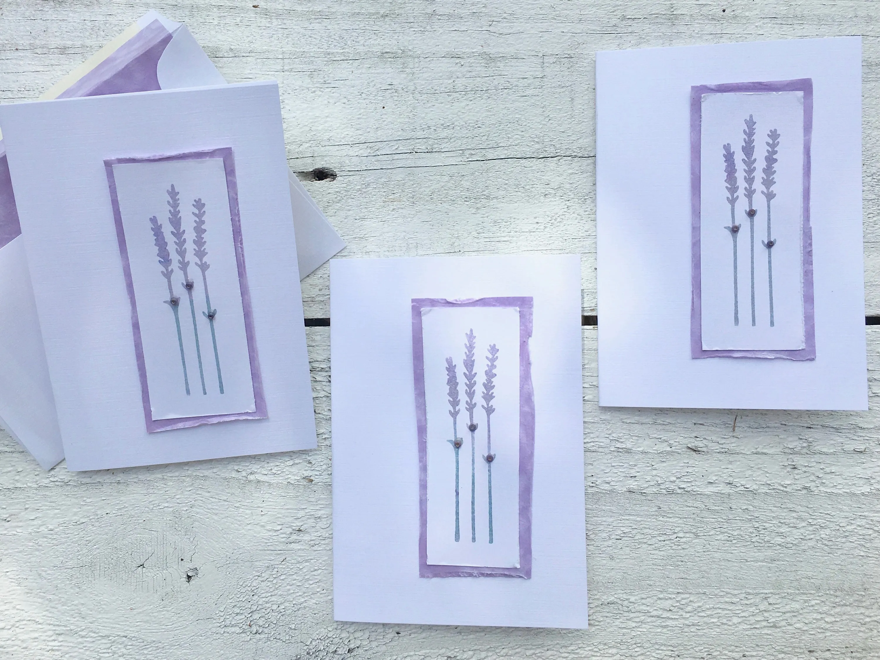 Lavender Note Cards