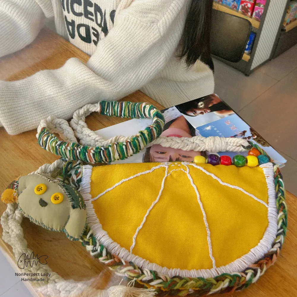 Lemon Summer丨Original Fruits Shape Handmade Handbags
