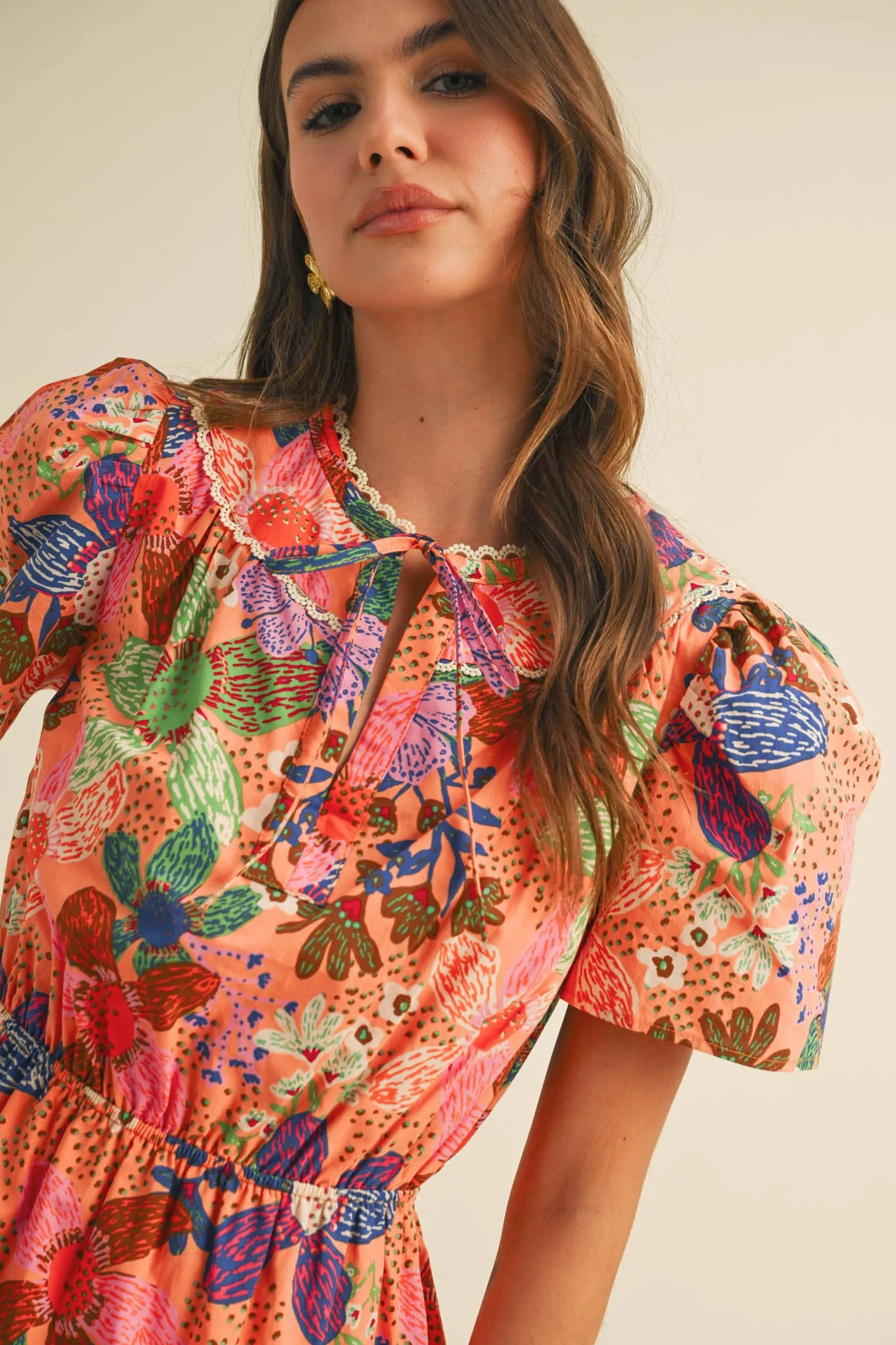 Lennon Tiered Mini Dress