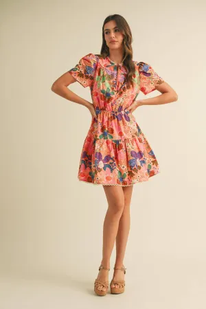 Lennon Tiered Mini Dress