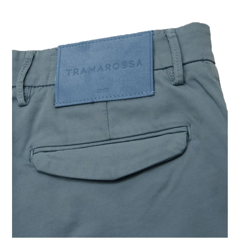 Light Blue Linen Short