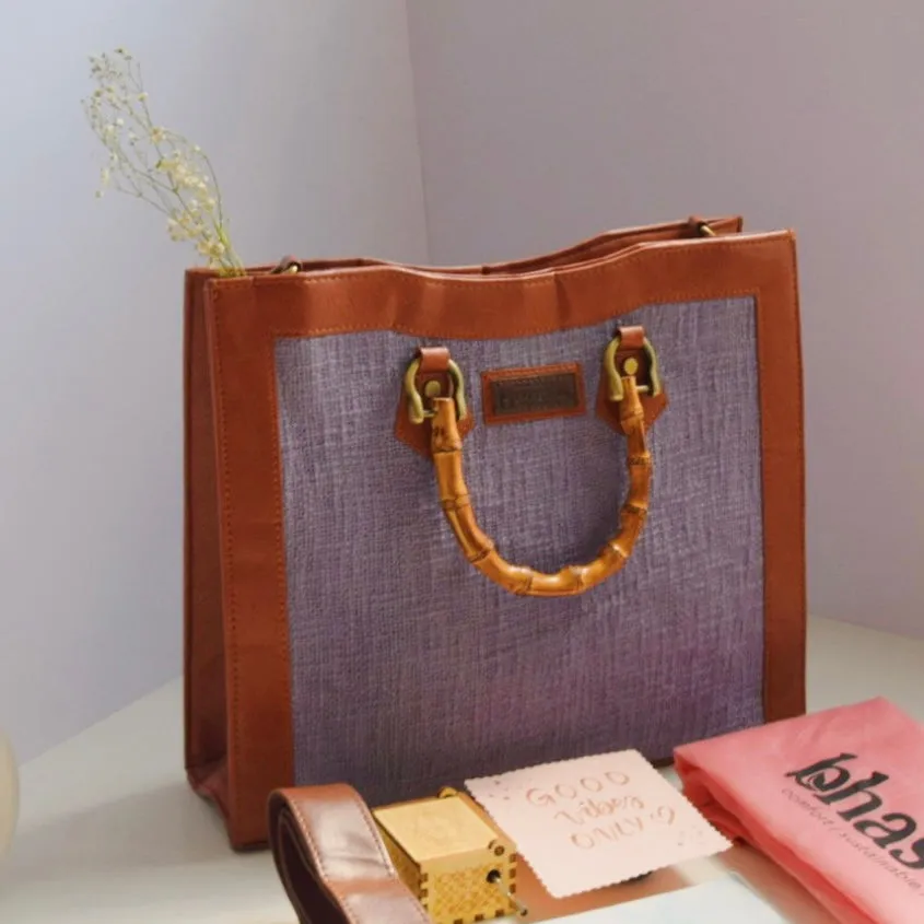 Lilac Bambora Classic Tote