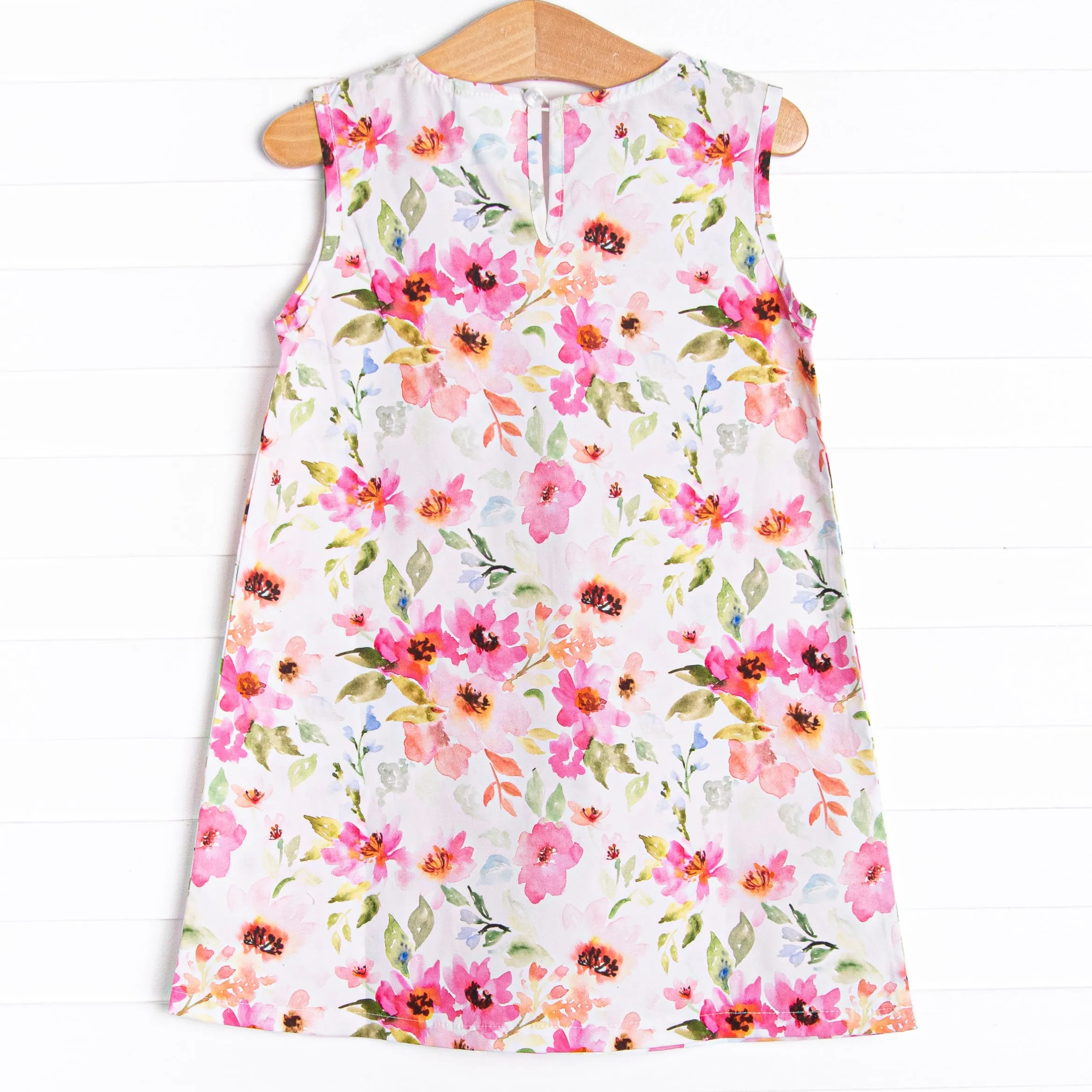 Lily Pad Petals Dress, Pink
