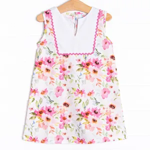 Lily Pad Petals Dress, Pink