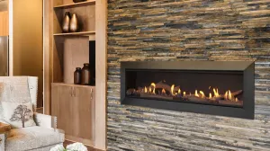 Linear Direct Vent Echelon II 48" Majestic Gas Fireplace with IntelliFire Touch Ignition System