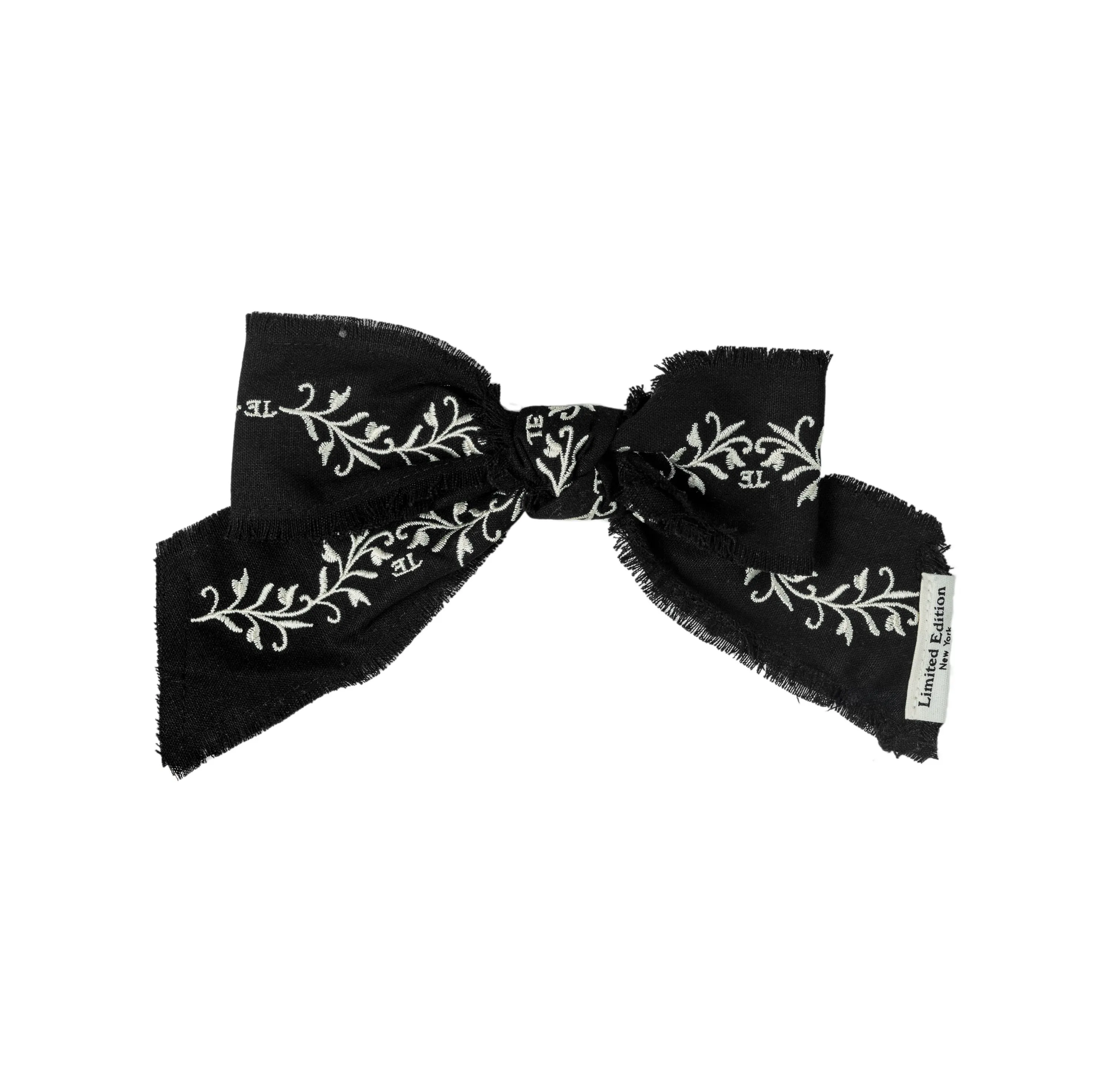 Linen Bow Clip
