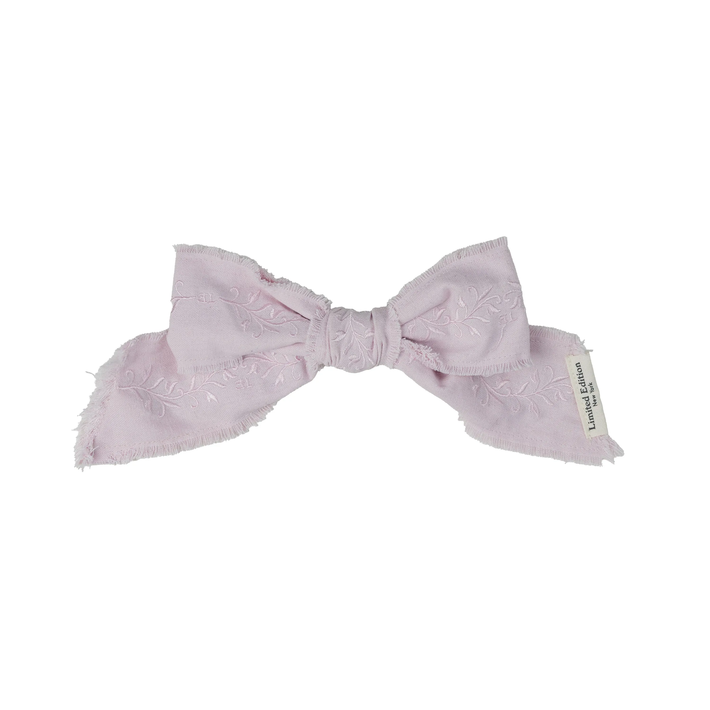 Linen Bow Clip