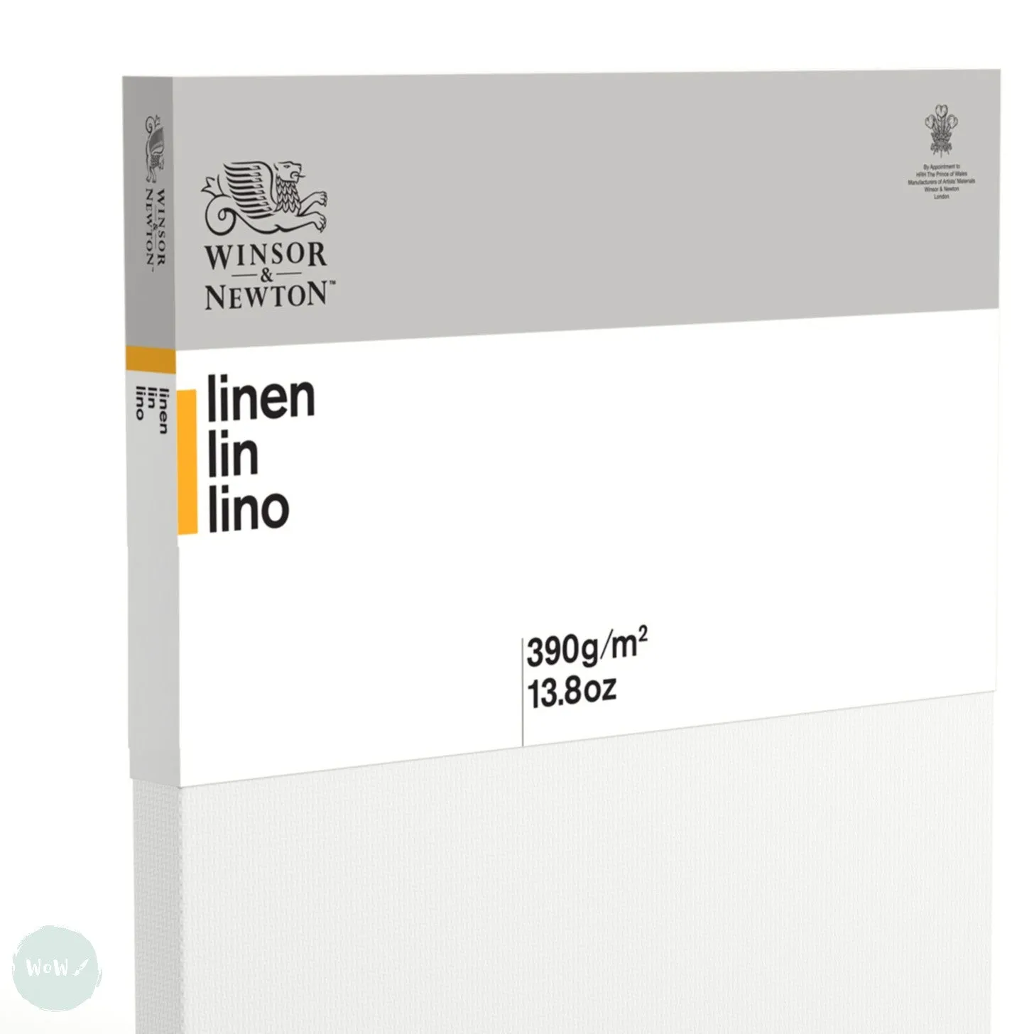 Linen Canvas - White Primed - Standard Depth - Winsor & Newton CLASSIC -  18 x 24"