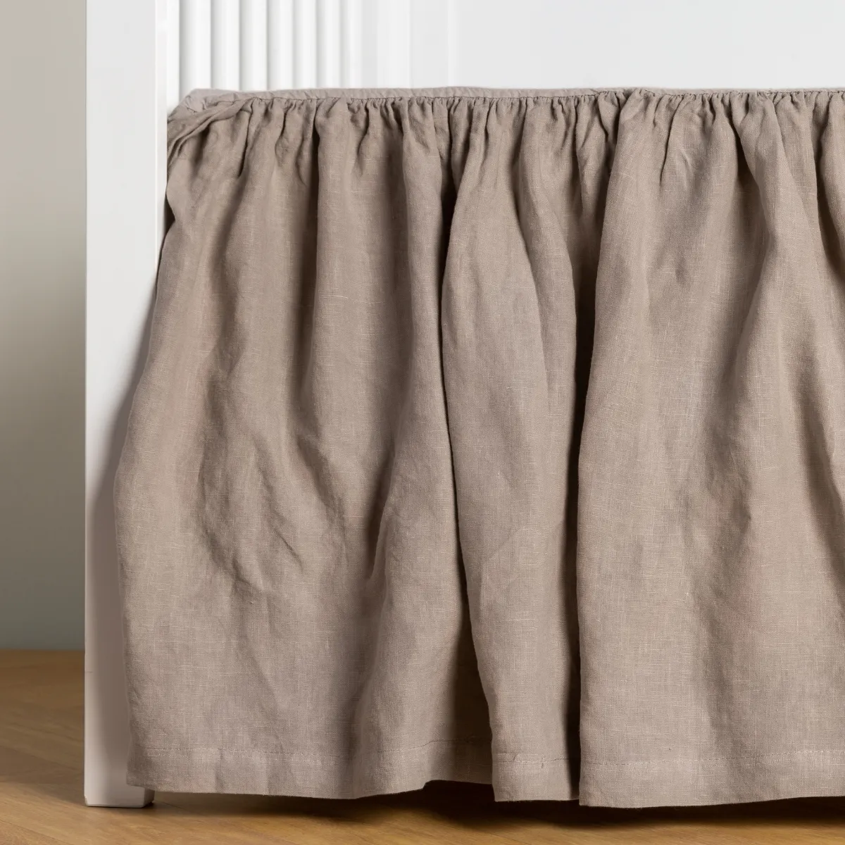 Linen Crib Skirt