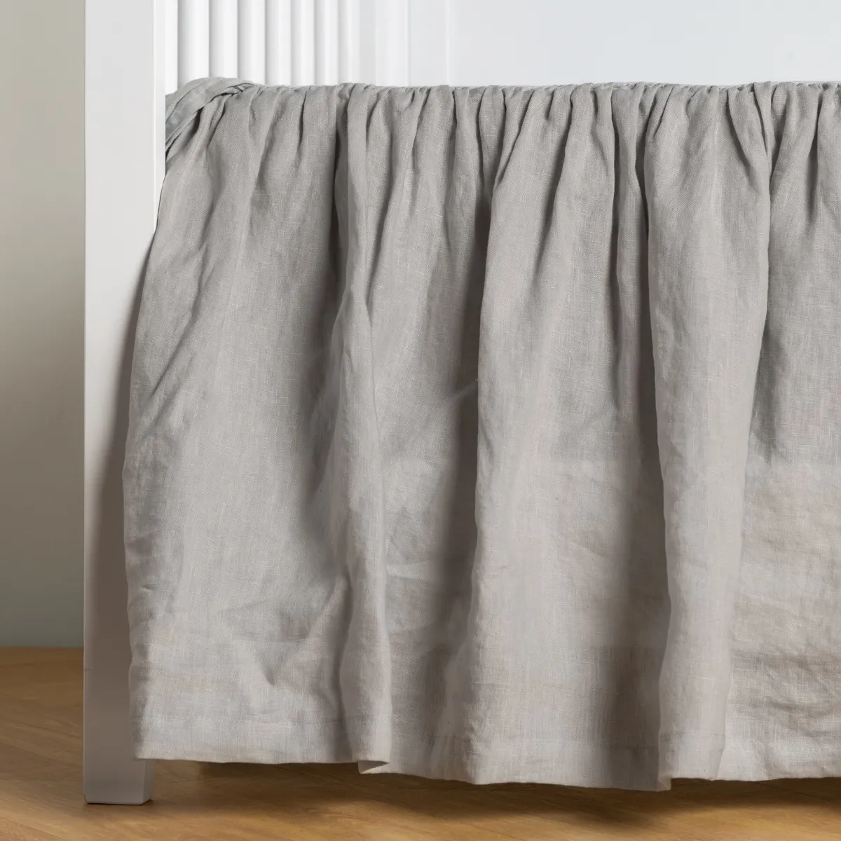 Linen Crib Skirt