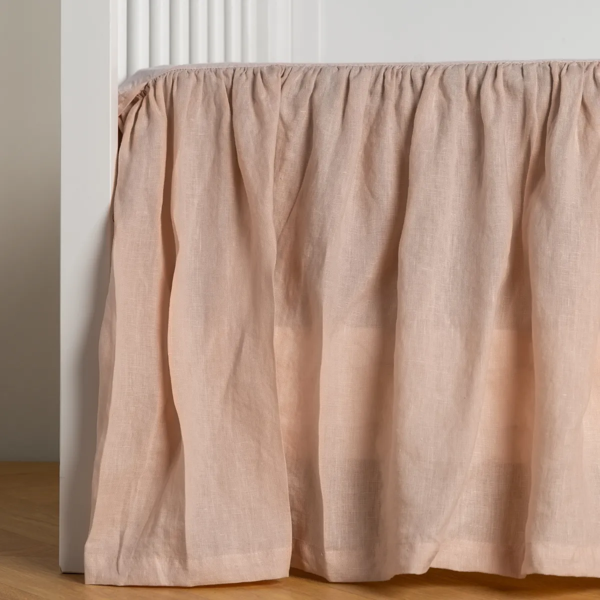 Linen Crib Skirt