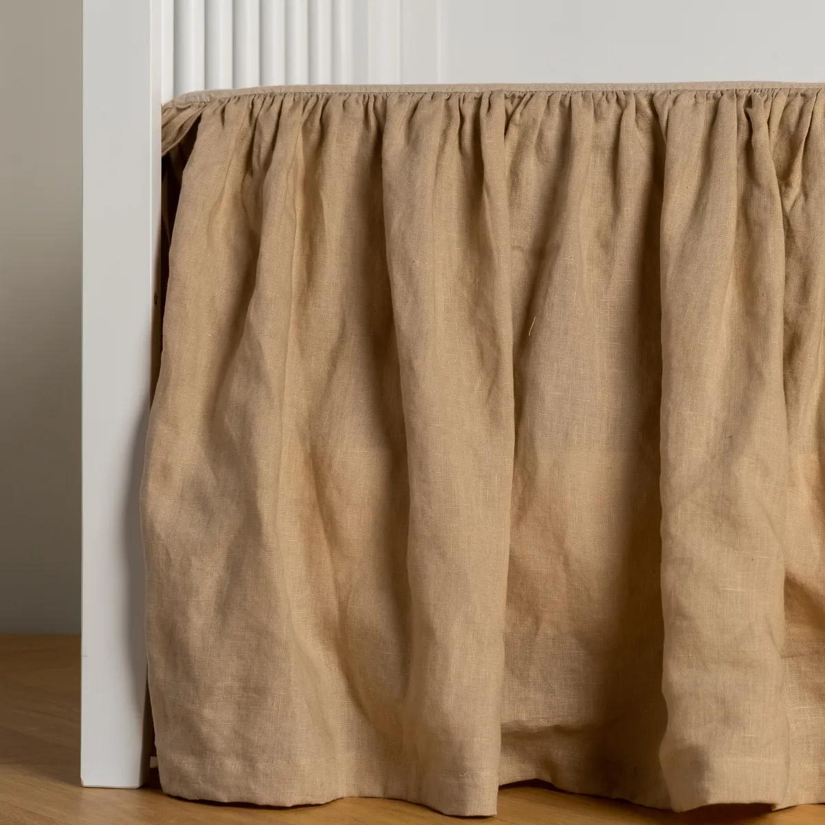Linen Crib Skirt
