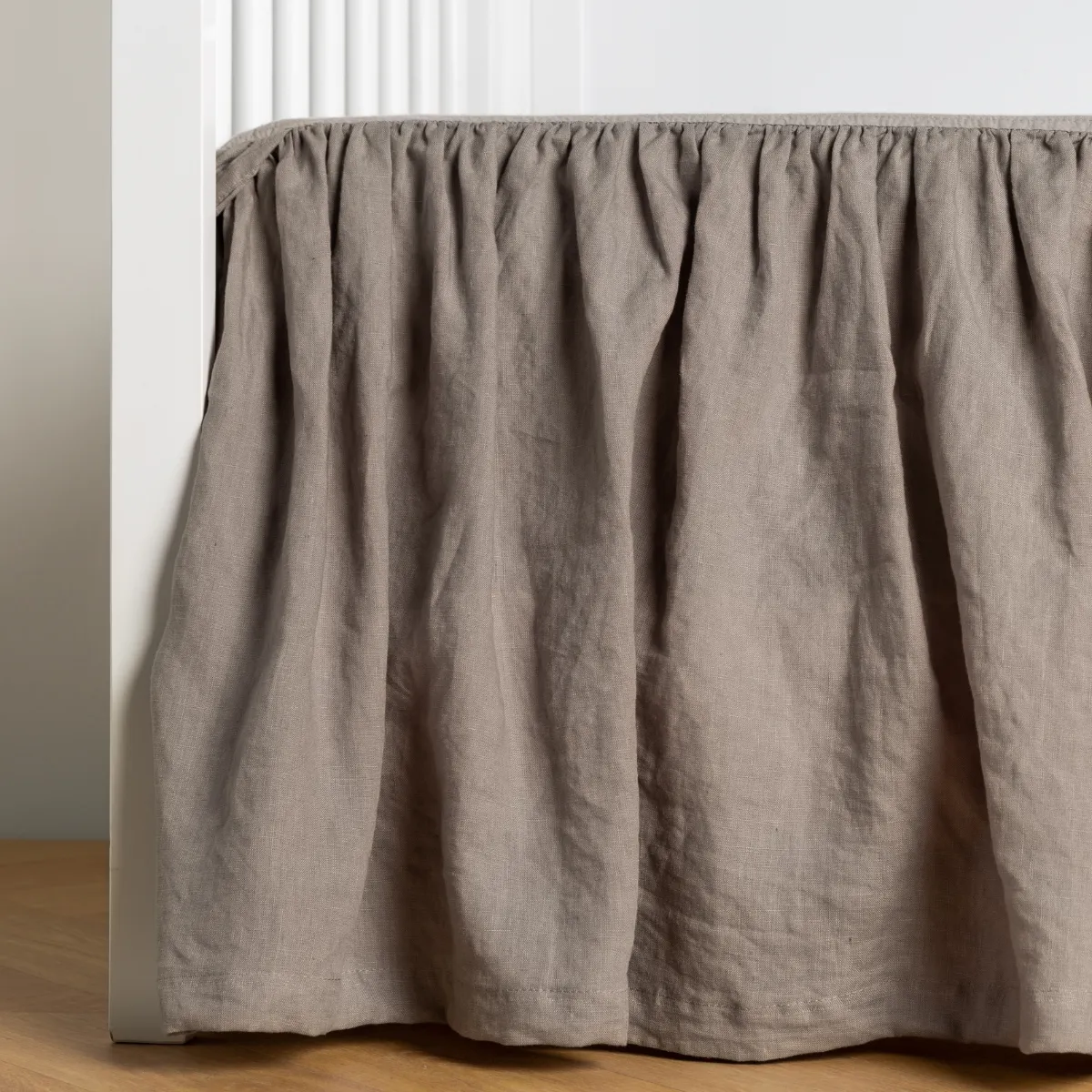 Linen Crib Skirt