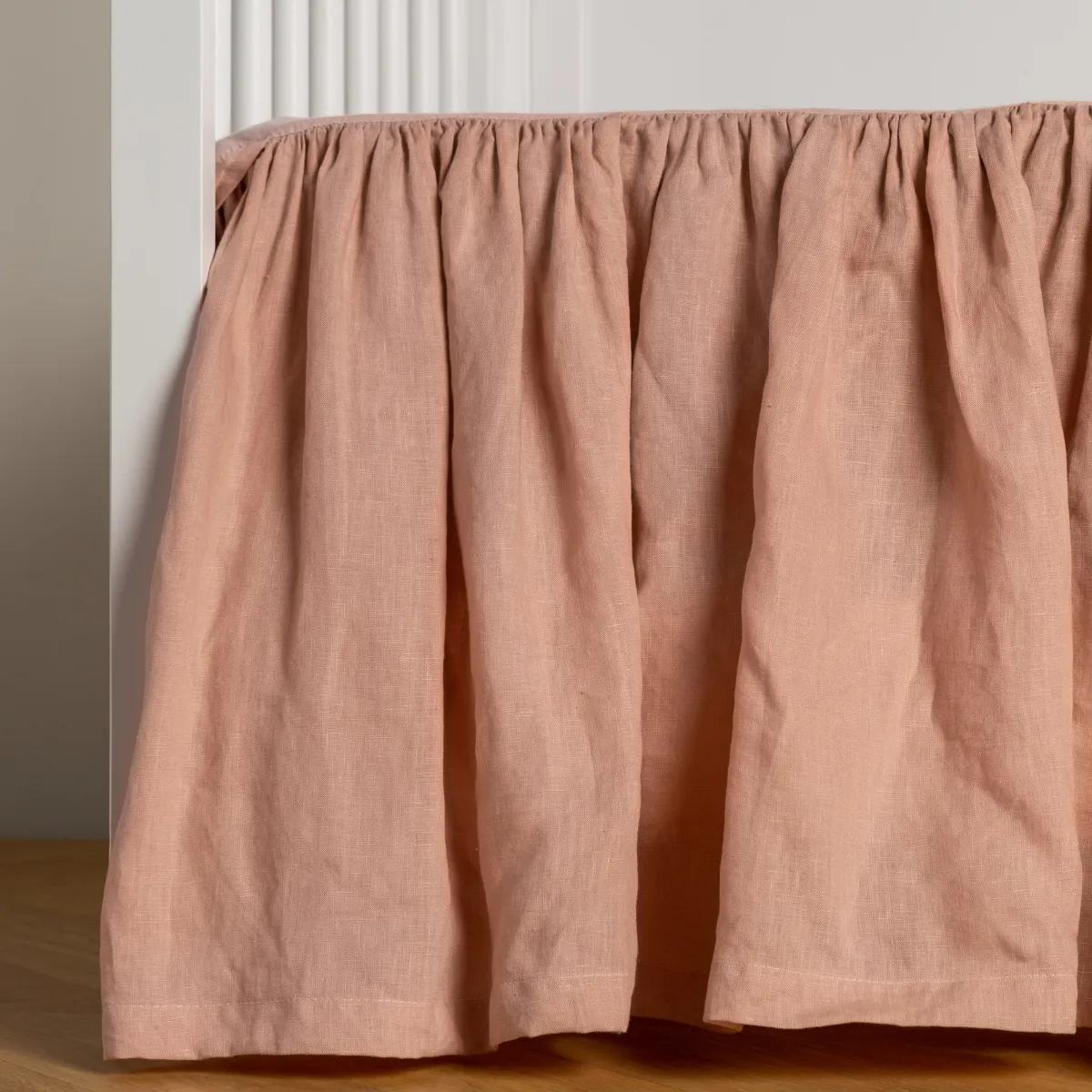 Linen Crib Skirt