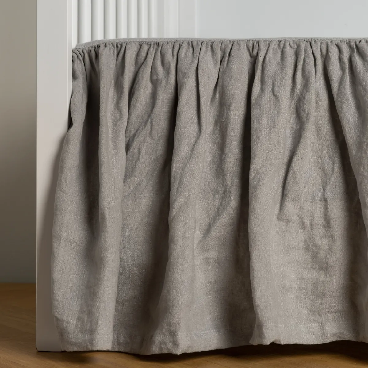 Linen Crib Skirt
