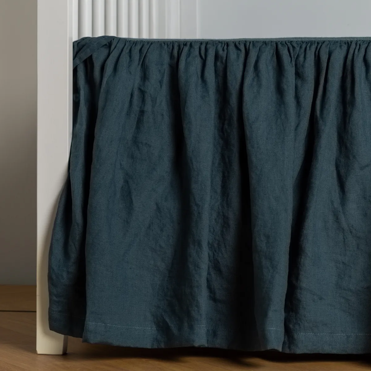 Linen Crib Skirt
