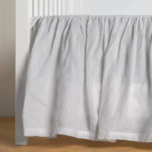 Linen Crib Skirt