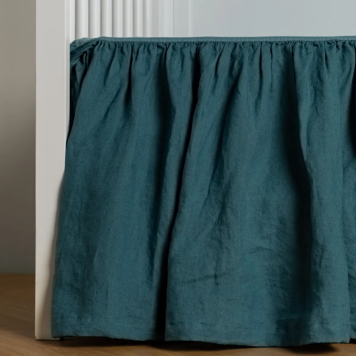Linen Crib Skirt