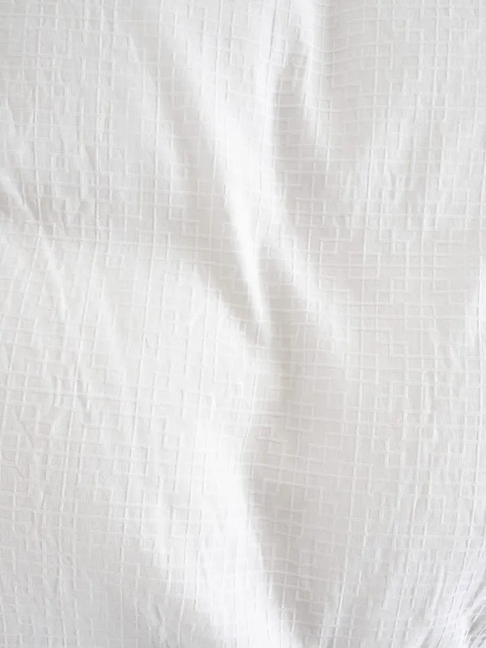 Linen House Alabaster Florence Duvet Cover Set
