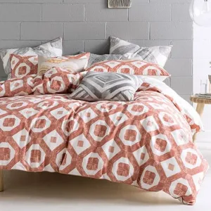 Linen house Desert Sand Kenai Duvet Cover Set
