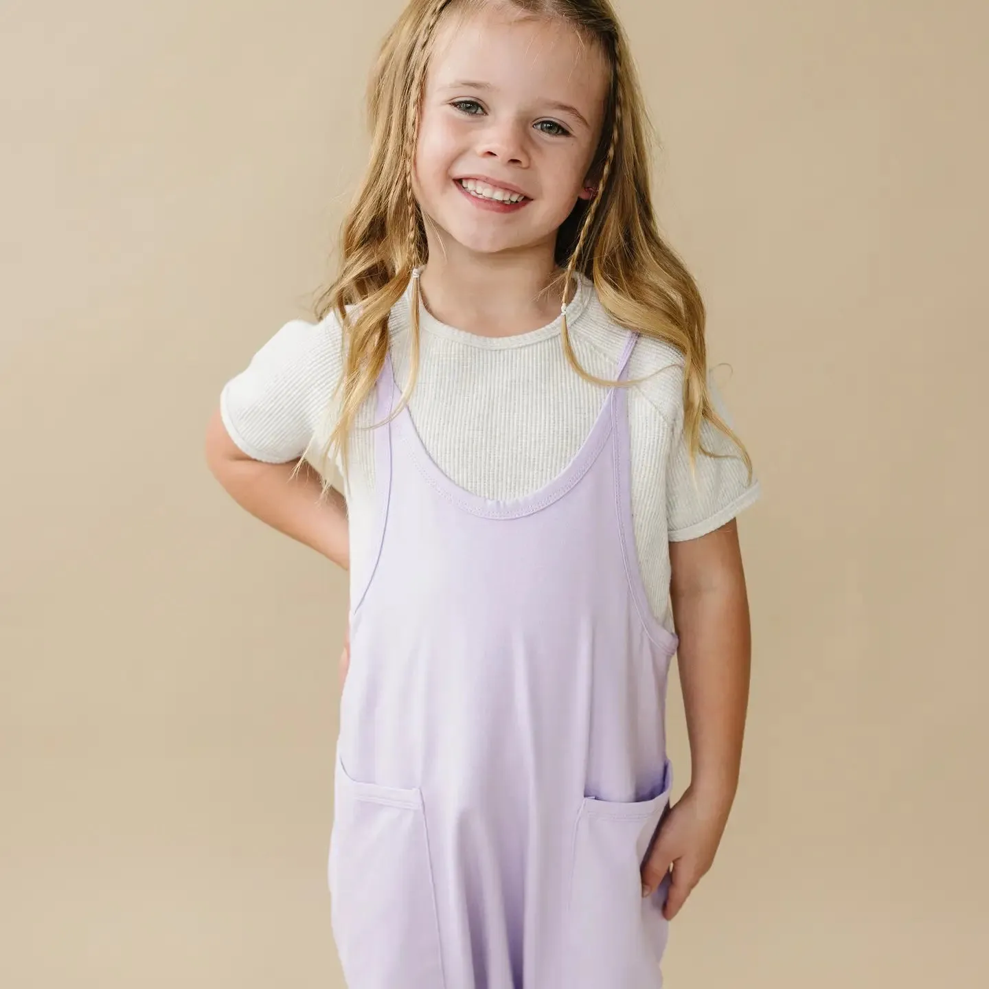 Little Joy Bamboo Tank Romper