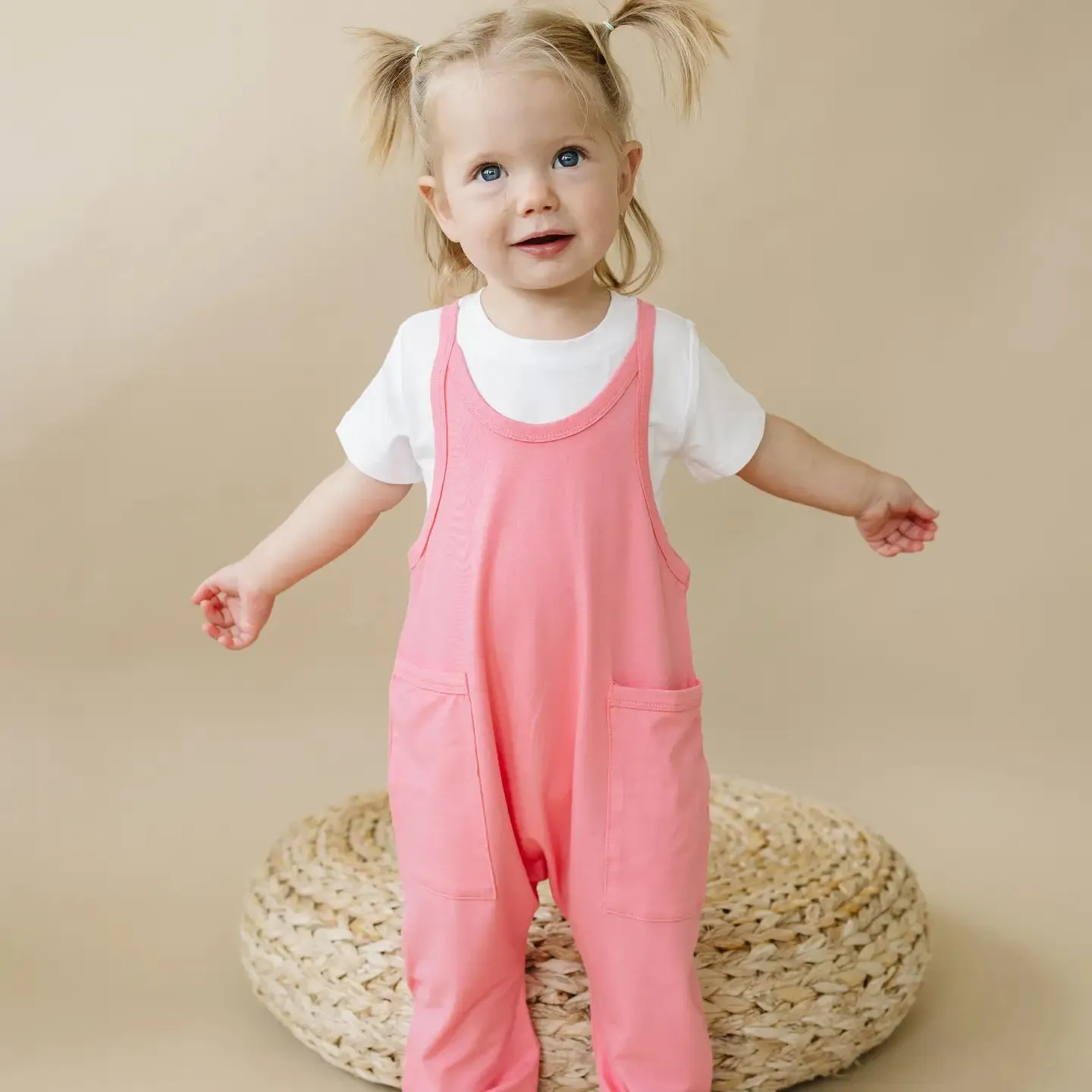 Little Joy Bamboo Tank Romper